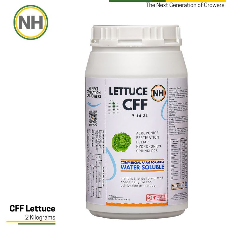 NutriHydro Lettuce CFF Calculator