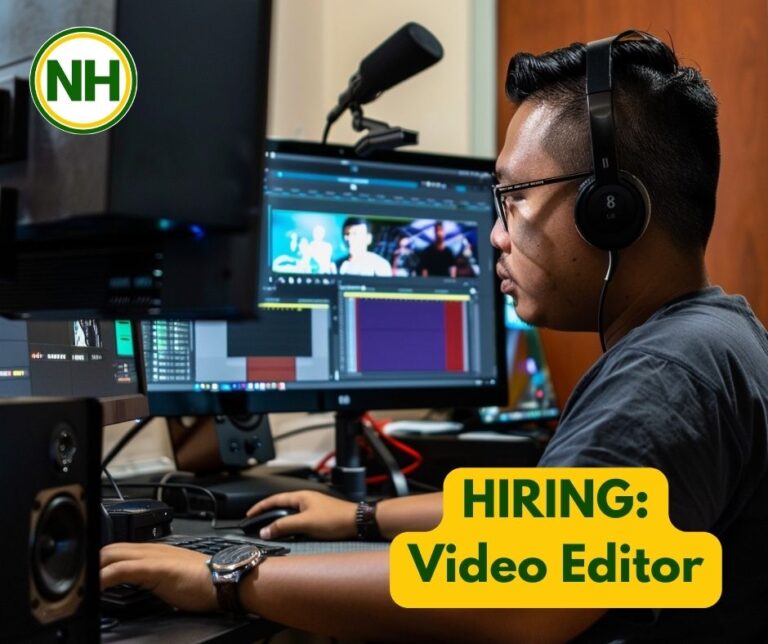 HIRING: Trainee Video Editor